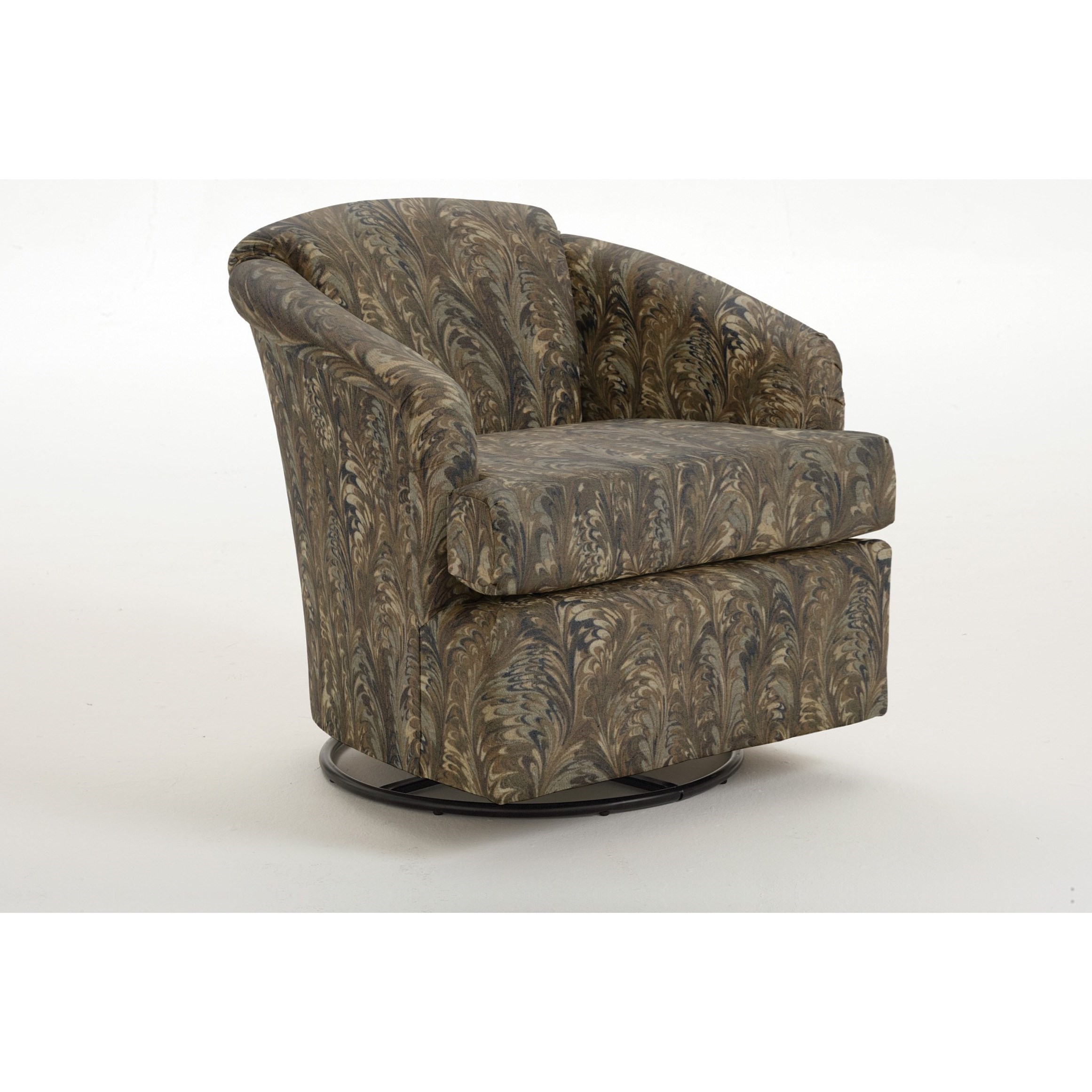 Best Home Furnishings Swivel Barrel Chairs 2567 1 Cass Swivel Barrel Chair Jacksonville Furniture Mart Upholstered Chairs